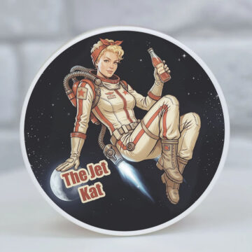 M.O.W. Artisan мыло для бритья "The Jet Kat"